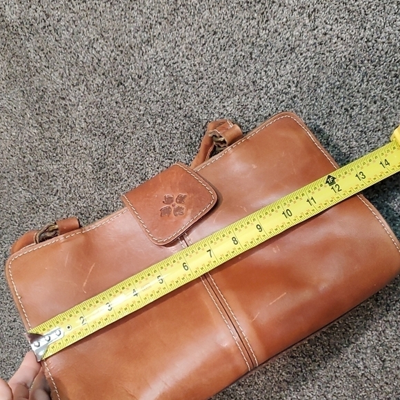 Patricia Nash Rienzo Leather Bag Satchel Tote - Picture 13 of 16